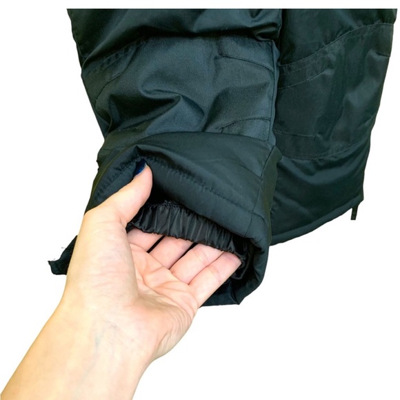 Cherokee snow bibs black insulated reinforced knee ski pants size 2T unisex - Picture 5 of 7